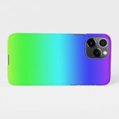 ネオン勾配 iPhoneケース (裏面横)