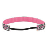 ネオン化粧パターン アスレチックヘッドバンド (裏面)