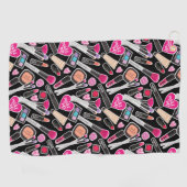 ネオン化粧パターン ゴルフタオル (横)