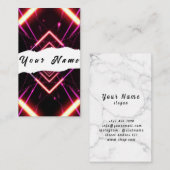 ネオン名刺 名刺 (正面/裏面)