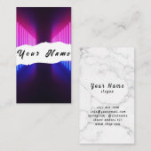 ネオン名刺 名刺 (正面/裏面)