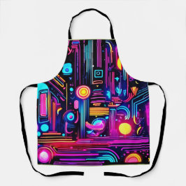 ネオン回路の夢 エプロン