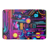 ネオン回路の夢 バスマット (正面)