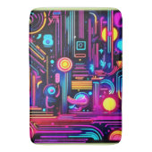 ネオン回路の夢 バスマット (正面縦)