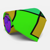 ネオン図形 ネクタイ (ロール)