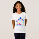 ネオン垂れ花カスタム Tシャツ (正面フル)