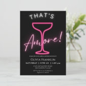 ネオン夏のブライズシャワー 招待状 (スタンド正面)