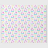 ネオン姿包装紙 ラッピングペーパー (フラット)