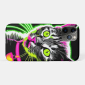 ネオン子猫フェネアート Case-Mate iPhoneケース (裏面(横))