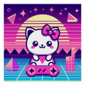 ネオン子猫 ポスター (正面)