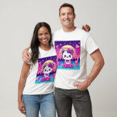 ネオン子猫 Tシャツ (ユニセックス)