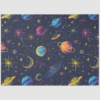 ネオン宇宙シリーズ デザイン2 薄葉紙