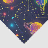 ネオン宇宙シリーズ デザイン5 薄葉紙 (詳細)