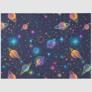 ネオン宇宙シリーズ デザイン5 薄葉紙