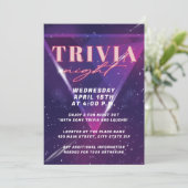 ネオン宇宙トリビアナイト 招待状 (スタンド正面)