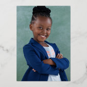 ネオン宇宙ドードルズ卒業パーティー招待状 箔招待状 (裏面)