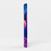 ネオン宇宙: 星の光が滴る Case-Mate iPhoneケース (裏面/右)