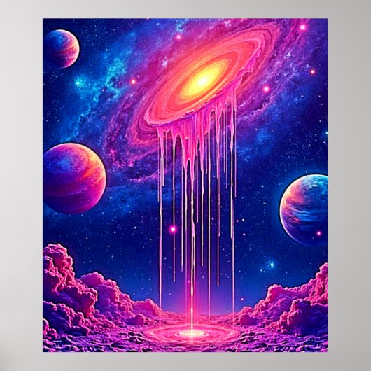 ネオン宇宙: 星光の滴 ポスター (正面)