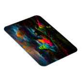 ネオン幽霊幽霊のよく出るファンタジー マグネット (右側)