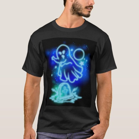 ネオン幽霊 Tシャツ (正面)