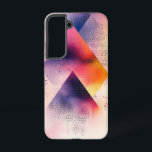 ネオン幾何学の電話ケース SAMSUNG GALAXY S22ケース<br><div class="desc">ネオンのピンとプリンの明るい幾何学的な形状は、エネルギッシュはっきりしたな未来的な外観を作り出ししゃれているている。</div>