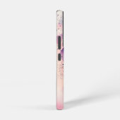 ネオン幾何学の電話ケース SAMSUNG GALAXYケース (右側面)