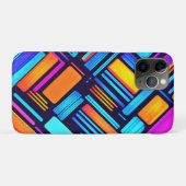 ネオン幾何学抽象芸術 Case-Mate iPhoneケース (裏面(横))