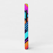 ネオン幾何学抽象芸術 Case-Mate iPhoneケース (裏面/左)
