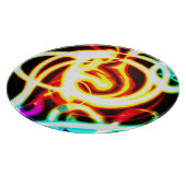 ネオン幾何学的アートデザインでニーズに対応 カッティングボード (角)