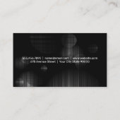 ネオン徴候 | カクテルバー 名刺 (裏面)