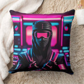 ネオン忍者 クッション (ブランケット)