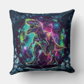 ネオン恐竜装飾用クッション クッション (裏面)