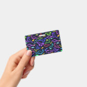 ネオン恐竜  バッジ (手持ち)