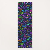 ネオン恐竜  ヨガマット (正面)