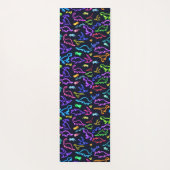 ネオン恐竜  ヨガマット (裏面)