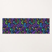 ネオン恐竜  ヨガマット (正面(横))