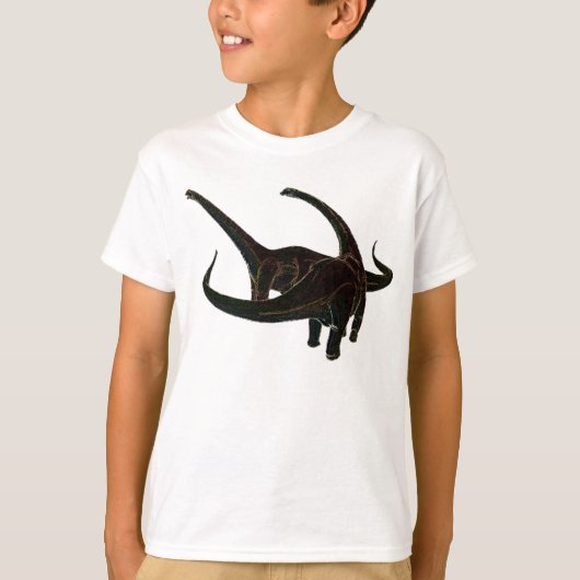 ネオン恐竜 Tシャツ (正面)