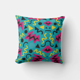 ネオン懐はっきりしたかしい： 90年代のリミックス クッション