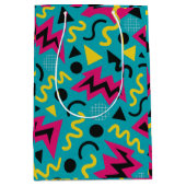 ネオン懐はっきりしたかしい： 90年代のリミックス ミディアムペーパーバッグ (正面)