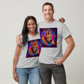 ネオン戦士パワーアート Tシャツ (ユニセックス)