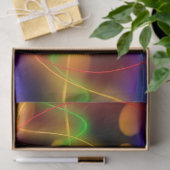 ネオン抽象芸術ティッシュペーパー 薄葉紙 (ギフト)