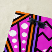 ネオン抽象芸術ビーチタオル ビーチタオル (インサイチュ)