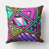 ネオン抽象芸術屋外枕 アウトドアクッション (裏面)