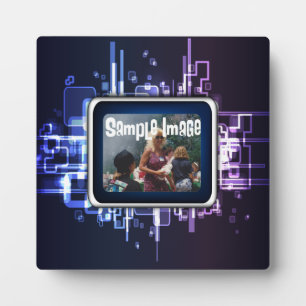 ネオン抽象芸術画板 フォトプラーク