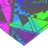 ネオン抽象芸術。 テーブルクロス (アングル)