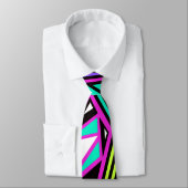 ネオン抽象芸術 ネクタイ (タイ)