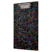 ネオン数々のカラー曲線パターン – カッコいい クリップボード (左)