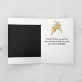 ネオン新年の看板 シーズンカード (内部)