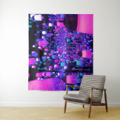 ネオン日本のランタンウォールタペストリー タペストリー (インサイチュ)