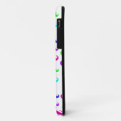 ネオン明るく多彩な髭のiphone 5の箱 Case-Mate iPhoneケース (裏面/左)